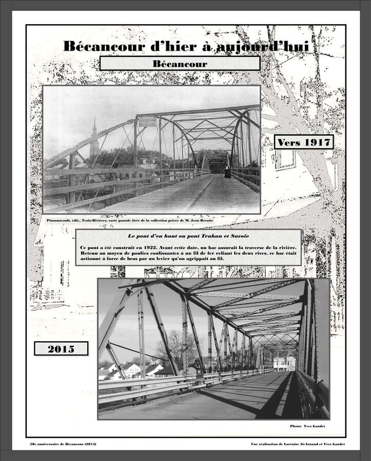B&eacute;cancour d'hier &agrave; aujourd'hui